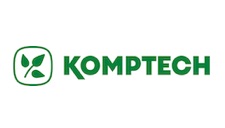 Logo Komptech es un proveedor líder a nivel internacional de maquinaria y sistemas para el tratamiento mecánico y biológico de residuos sólidos y biomasa.